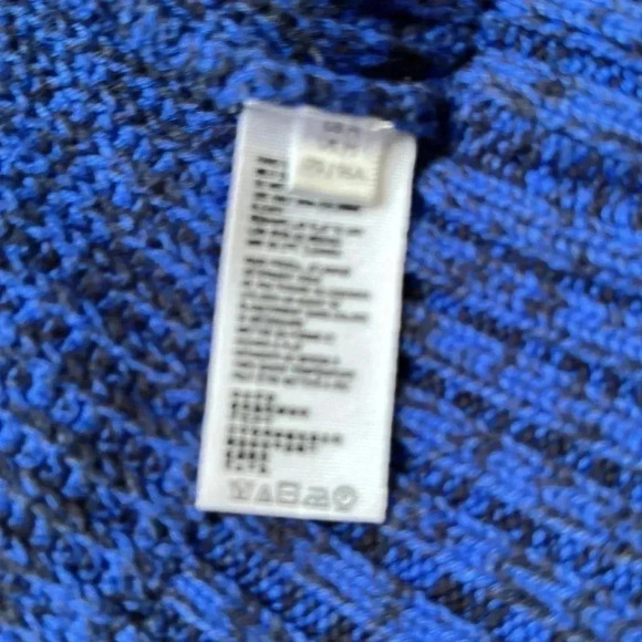 Free people open front cardigan blue/black size medium - Picture 4 of 7